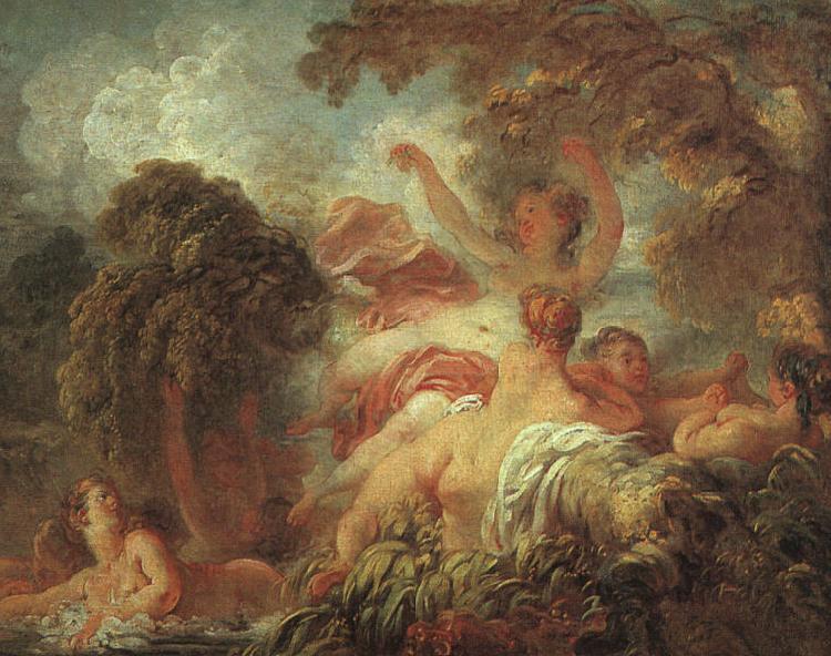 Jean Honore Fragonard The Bathers a China oil painting art
